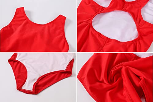 J.E Sterguard Girls' One-Ppiece Athletic Swimsuit - Size 6-16 Years