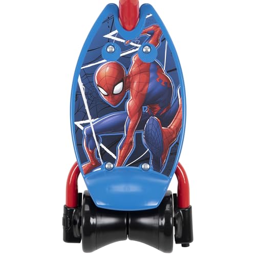 3-Wheel Toddler Scooter with Spider-Man Graphics, Ages 3+
