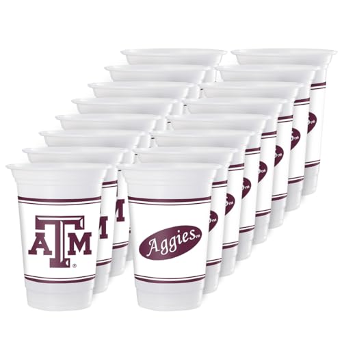 Texas A&M Aggies 16oz Disposable Party Cups – 16 Pack
