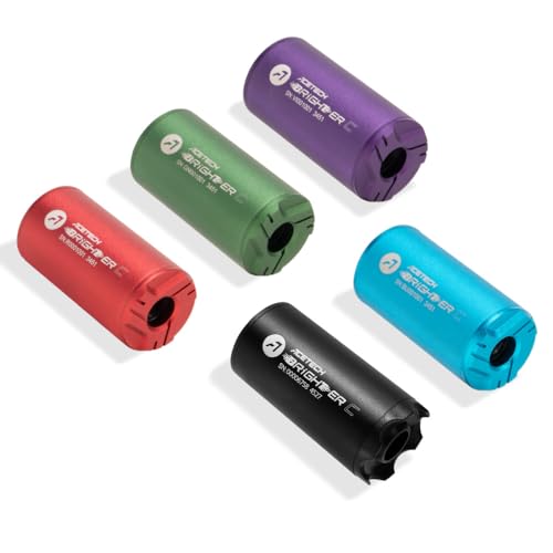 Tracer Unit for Airsoft - Brighter C Green Glow in Dark BBs - Black