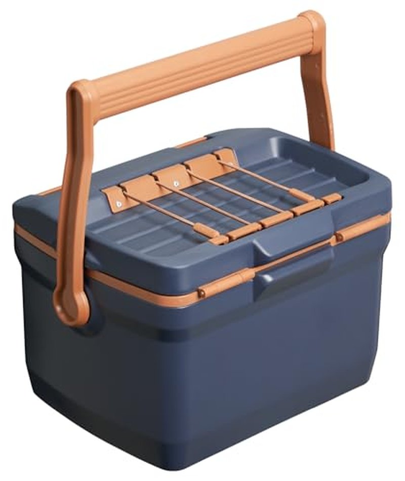 Stanley Adventure Outdoor Cooler 7 qt | Heavy Duty Outdoor Camping Cooler with Easy Carry Top Handle | BPA-Free | Twilight