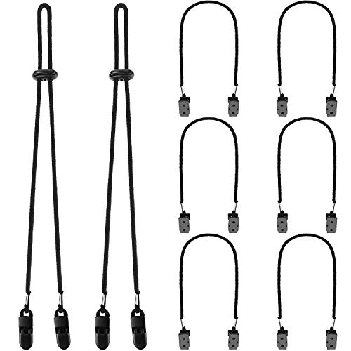 Adjustable Hat Strap Clips - 8 Pcs Classic Wind Resistant