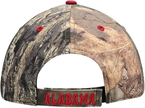Official Alabama University Camo Baseball Cap Adjustable Embroidered Logo