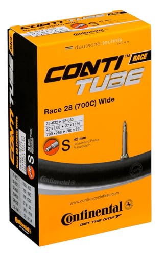 Bicycle Inner Tubes 700 x 25-32c - 42mm Presta Valve, 2 Pack