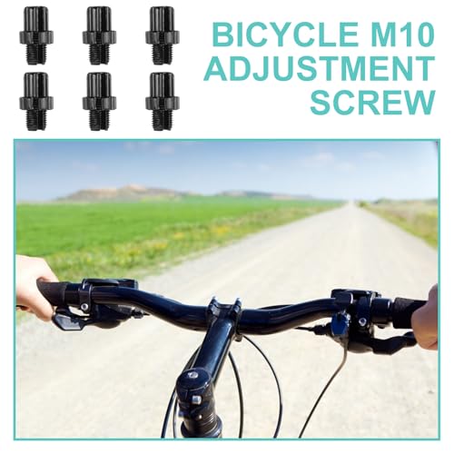 M10 Bike Brake Lever Adjusters - 6Pcs Aluminum Alloy Set