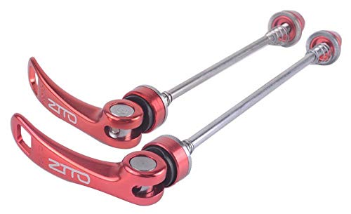 Zsling Bike Skewers Quick Release Front & Rear 110/135mm Aluminum Axles