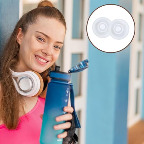 6Pcs Silicone Spill Proof Plug Caps - 6mm Water Bottle Stoppers