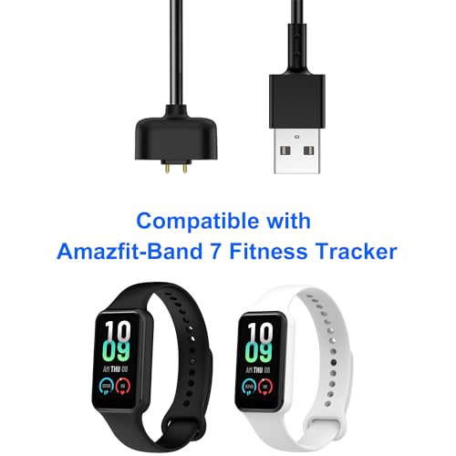 Replacement Charger Cable for Amazfit Band 7 - 2 Pack, 3.3ft