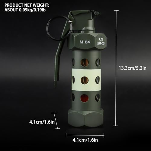 M84 Airsoft Flashbang Grenade Toy - No Function, Tactical Gear