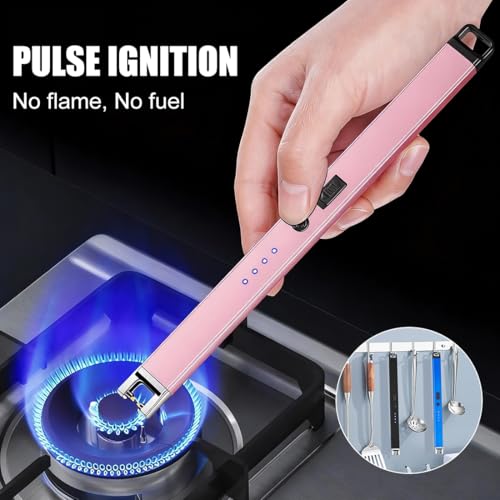 2 Pack Electric Candle Lighter - USB Rechargeable Plasma Arc Lighter