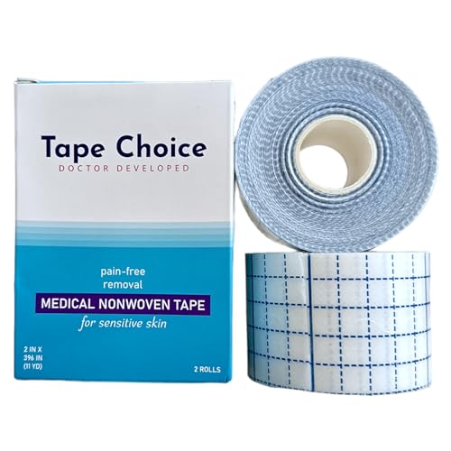 Cohesive Bandage Wrap - Non-Woven Adhesive Tape (2" x 11 Yards)
