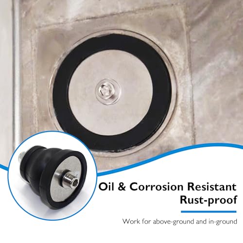 Expandable Rubber Pipe Plug 65-80mm | 2-9/16"–3-1/8" Sealing Cap for Sewer & Drainage
