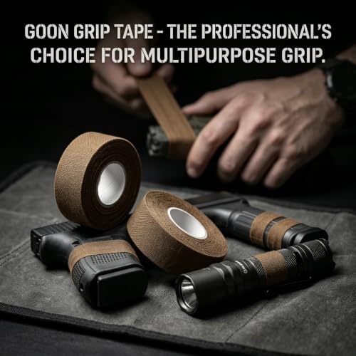 Tactical Grip Tape for Guns, Bats & Tools - Coyote Brown
