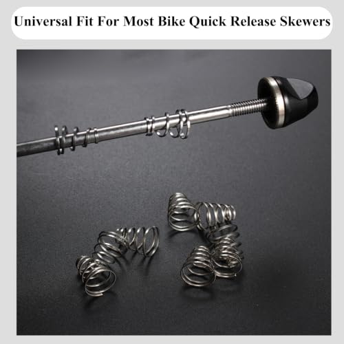 304 Stainless Steel Bike Wheel Skewer Springs - 4 Pack