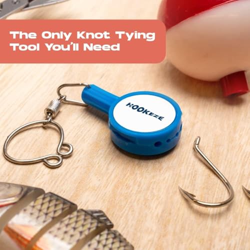 Fishing Knot Tying Tool - Blue, Fly Fishing Accessories