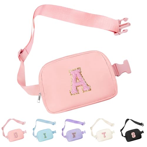 Personalized Initial Fanny Pack - Trendy Crossbody Bag for Girls