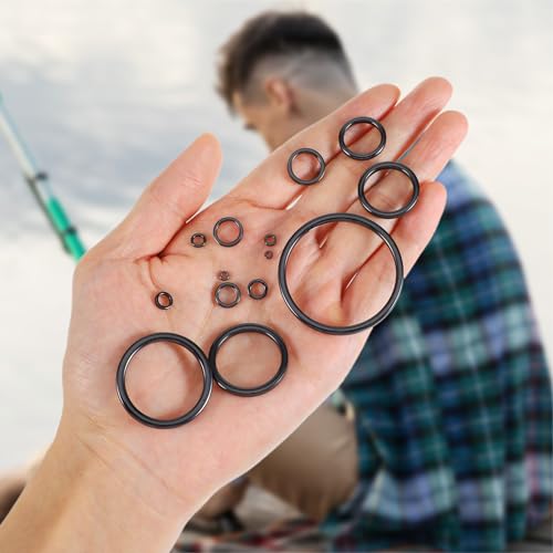 28-Piece Fishing Rod Repair Kit with Ceramic Guide Rings