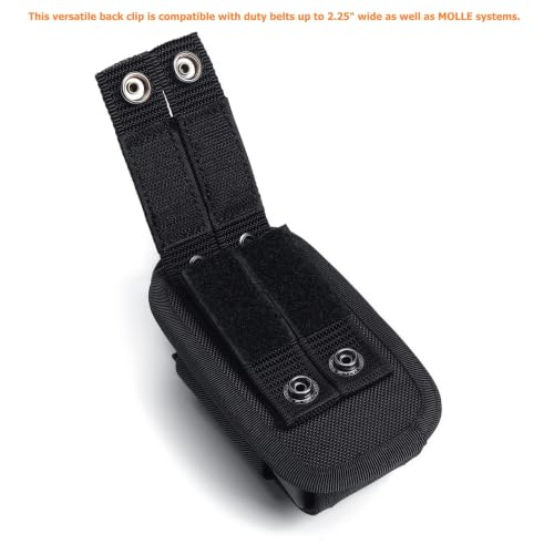 Dotacty Tactical Radio Pouch - Two-Way Radio Holster for Duty Belt, Nylon Holster Case