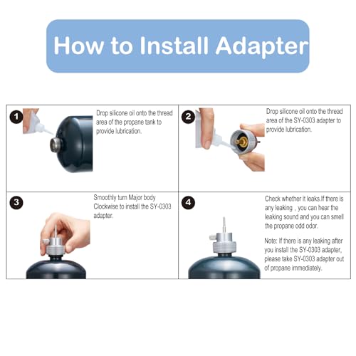 Airsoft Propane Refill Adapter with Silicone Oil Port