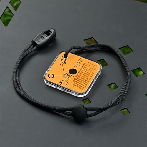 Survival Signal Mirror with Whistle & Aim Indicator - A
