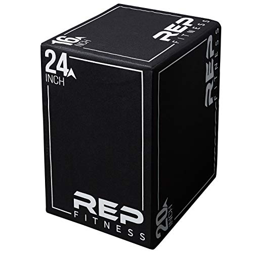 3-in-1 Soft Plyo Box for Home Gym - Medium Size 24/20/16 Inch