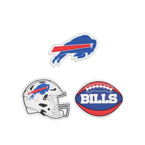 Buffalo Bills Team Logo Tote Bag Charms - 3-Pack Set