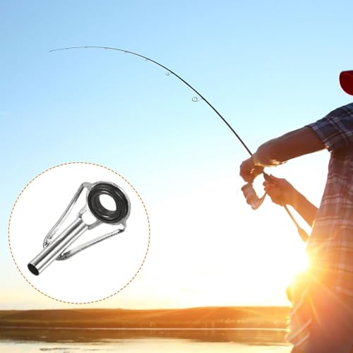 Fishing Rod Tip Repair Kit - 50 Pieces Stainless Steel Ceramic