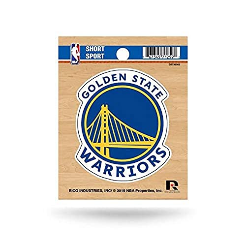 Golden State Warriors NBA Basketball Decal - 5x7 Inches