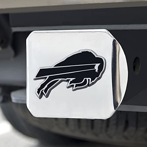 Buffalo Bills 3D Chrome Hitch Cover – Official NFL Logo Design