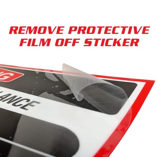 SpySpot 2 Pack No Smoking No Vaping Sticker, 3"x4" Vinyl Decals for Smoke-Free Zones ? Easy Peel & Stick for Home, Office, or Business, Weatherproof, UV Resistant, Indoor/Outdoor Use