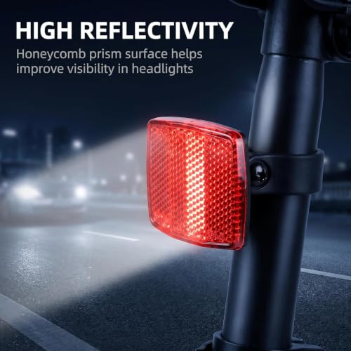 Bike Rear Reflector Light - High-Visibility Safety Reflector