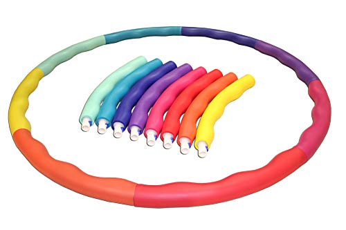 Weighted Hula Hoop - 5.3lb Large with Wavy Ridges