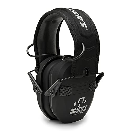 Walker's Razor Quad Muff - Black - Bluetooth - One Size