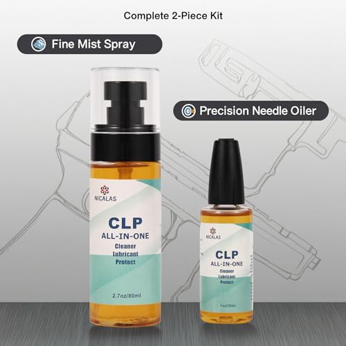CLP Gun Oil 3.7oz – All-in-One Cleaner, Lubricant & Protectant