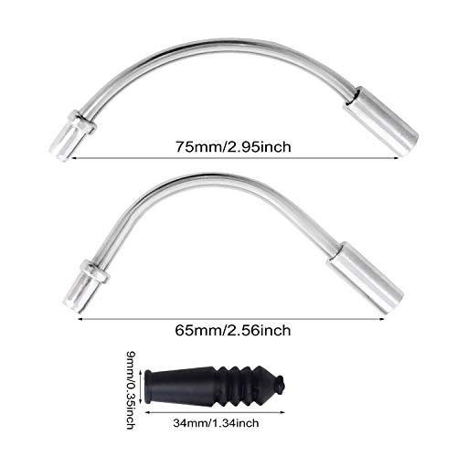 Bicycle Brake Noodle Cable Guide Pipe Set - 12 Pieces