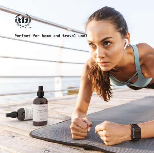 Yoga Mat Cleaner - Eucalyptus Mint, 4 oz - Aromatic & Refreshing