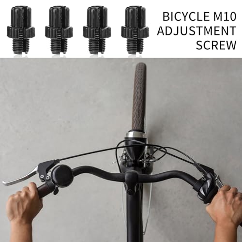 M10 Bicycle Brake Cable Adjusting Screws - 4 Pack Aluminum Alloy Bolt