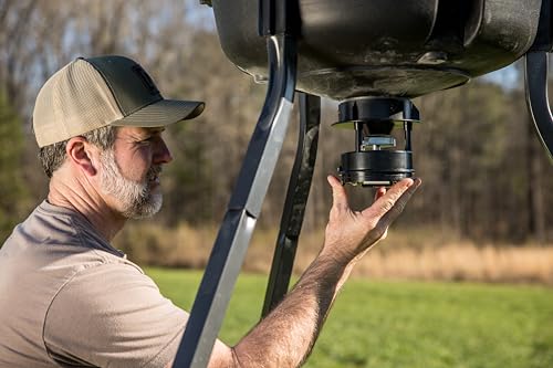 Moultrie All-in-One Deer Feeder Kit with Bluetooth App Control