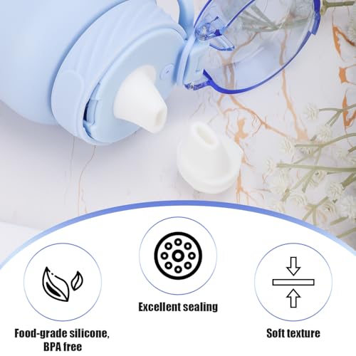 Silicone Bite Valve Replacement for Ello Cooper Water Bottles - 2 Pack