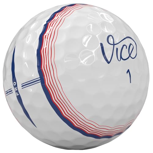 Vice Tracer Golf Balls - 1.68" Pro with Visible Tracer Technology