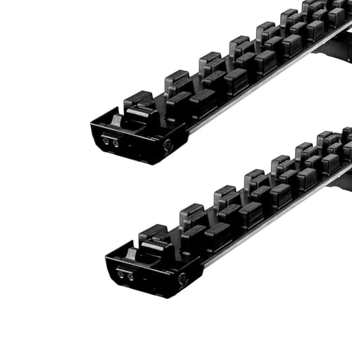 Durable Rooftop Ski & Snowboard Rack - 6 Skis/4 Snowboards, Black Metallic/Gray Anodize
