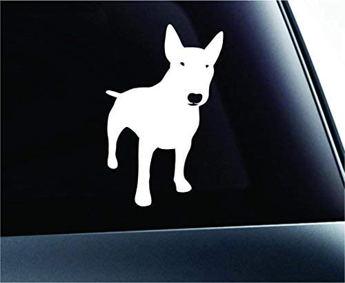 Bull Terrier Silhouette Decal - Waterproof Vinyl Sticker