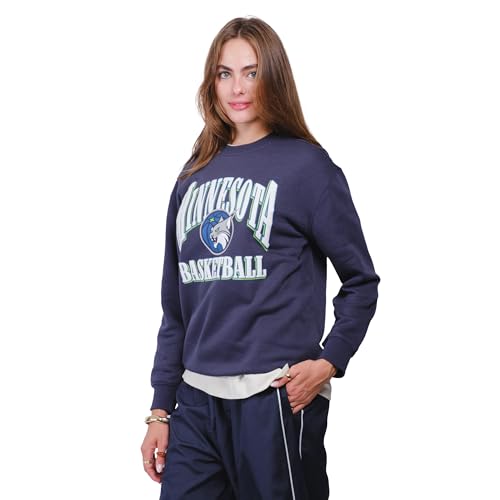 Women's WNBA Oversized Crew Sweatshirt - Minnesota Lynx, X-Large