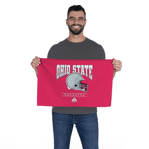 Ohio State Buckeyes Rally Towel - Lightweight 15x18 Inch Fan Gear