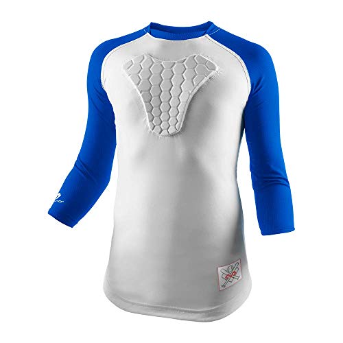 Youth HEX Chest Protector with Heart Guard - Medium/Royal