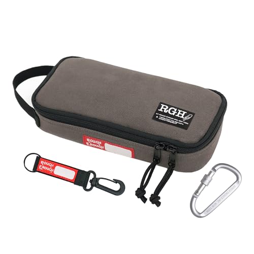Rough Enough Small Tool Bag Pouch Canvas Portable Box Organizer Case with Zipper Handle for Motorcycle Bike