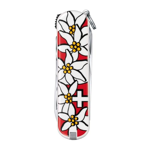 Victorinox Edelweiss Nail Clip 580 Swiss Army Multi-Tool with 8 Functions