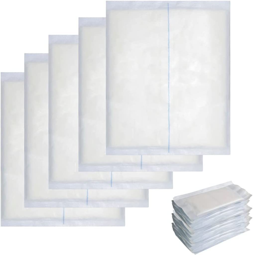Vakly ABD Pads 8" x 10" Sterile (40 Pack) – Abdominal Combine Gauze Pads, High Absorbency Non-Adherent Dressings, Individually Wrapped for Wound Care & First Aid - Latex Free (40 Pack)