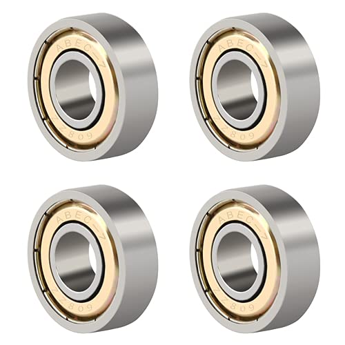 608 ZZ ABEC-7 Ball Bearings for Skateboards & Scooters - 8x22x7mm, 4 Pack