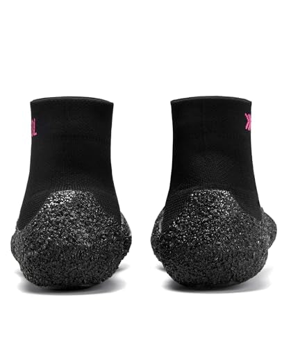Minimalist Barefoot Training Shoes for Men & Women - Black Fuchsia 5.5 Women/4.5 Men